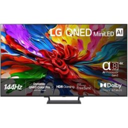 LG 55QNED93A6A MiniLED 4K Smart TV 2025 Svart