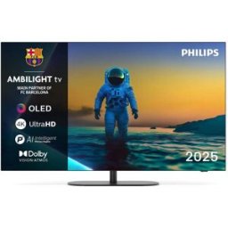 Philips 65OLED810/12 4K Ambilight Google TV Grå