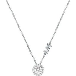 Michael Kors halo silverhalsband MKC1208AN040