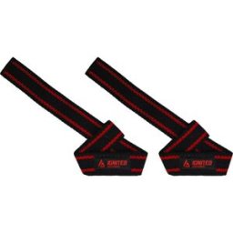 Ignited Accessories Ignited Premium Padded Lifting Straps Black/red