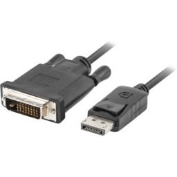 Lanberg Displayport Till Dvi-D Kabel 3 Meter