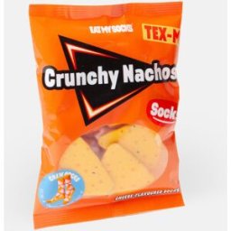 Eat My Socks Crunchy Nachos Orange Strumpor