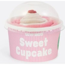 Eat My Socks Strawberry Cupcake Rosa Strumpor