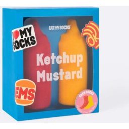 Eat My Socks Ketchup & Mustard Strumpor (2-pack)