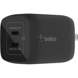 Belkin 65w Dual Gan Usb-C Väggladdare