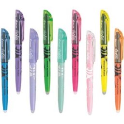 PILOT Överstrykningspenna Frixion Light 3,3mm, snedskuren spets med suddgummi, gul
