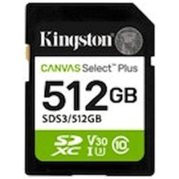 Kingston Canvas Select Plus - Flash-minneskort - 512 GB - Video