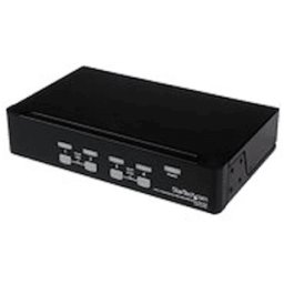 StarTech.com 4-Port USB KVM Swith with OSD - TAA Compliant - 1U