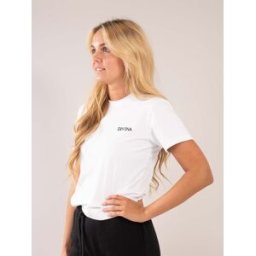 Divina T-Shirt "Comfy" White - Dam-Small