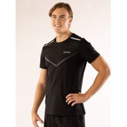 Divina T-Shirt "V" Black-X-Large