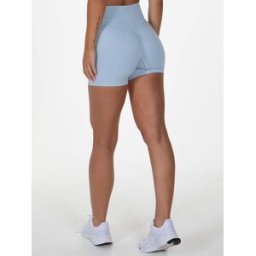 Divina Seamless Shorts "Nani" Light Blue-Small