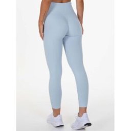 Divina Seamless Tights "Nani" Light Blue-Medium