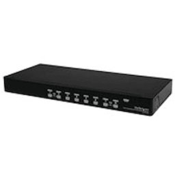 StarTech.com 1U hyllmonterad USB KVM-switch med 8 portar och OSD