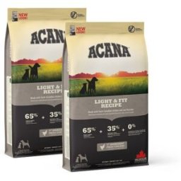 Acana Dog Light & Fit Torrfoder Till Hund 2x11,4 Kg