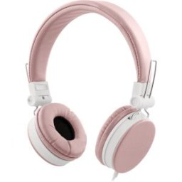 Streetz Hörlurar Med Mikrofon - Rosa
