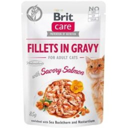 Brit Care Cat Adult Lax I Sås 85 G