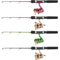 Fibe Isfiske Set Haspel 47cm (Färg: Rosa)