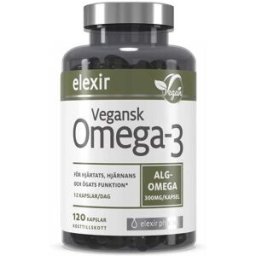 Elexir Pharma Vegan Omega-3 120 Caps