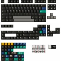 Kbdfans Pbtfans Tape & Radio - Black Base Kit