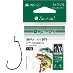 Mikado Offset Big Eye Jighook (Storlek: 2/0)