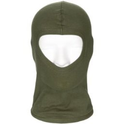 MFH - Max Fuchs MFH Balaclava 1-Håls Tunn (Färg: OD Grön)