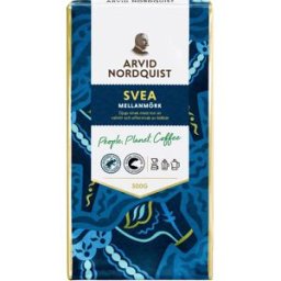 ARVID NORDQUIST Kaffe Svea Mellanrost 500g