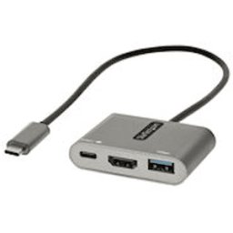 StarTech.com USB C Multiport Adapter, USB-C to HDMI 4K Video,