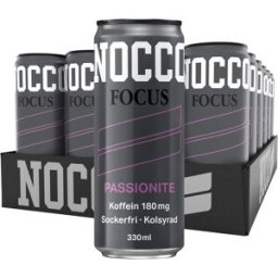 24 X Nocco Focus 330 Ml Passionite