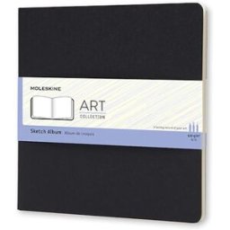 Art Sketch Album 19x19cm Svart