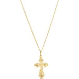 Top Gold silver ortodoxt kors guldpläterad 5256771500