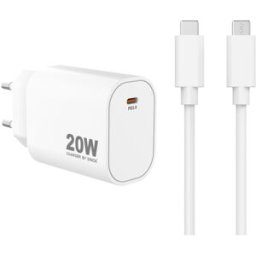USB-C laddare 20W + USBC-kabel