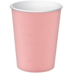 PRONAPPE Pappersbägare 20cl rosa 15/fp