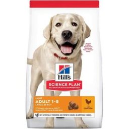 Hill'S Science Plan Dog Adult Light Large Breed Chicken 18 kg