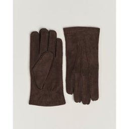 Hestra Arthur Wool Lined Suede Glove Espresso