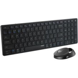 Rapoo 9750M set med trådlöst tangentbord och mus för PC och Mac (bluetooth + USB)
