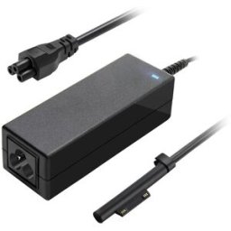 Topmedia Kompatibel datorladdare för Microsoft Surface Pro 4/3, Surface Go/Laptop om 24W
