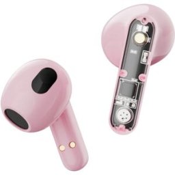 Streetz T150 True Wireless in-ear headset rosa/transparent