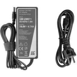 GreenCell Pro Asus och Toshiba-kompatibel 90W datorladdare 5.5 x 2.5 mm rund