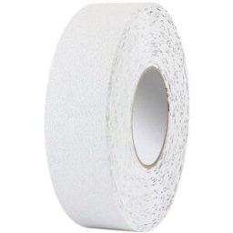 Golvmarkeringstejp Rinnan, vinyl, L 25 m/rle, B 50 mm, vit, 5 st eller