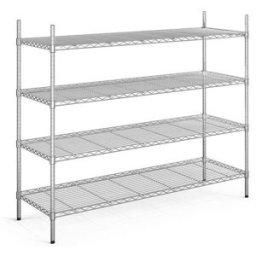 Gallerhylla Joel, belastning per hyllplan 100 kg, BxD 1520 x 610 mm, g