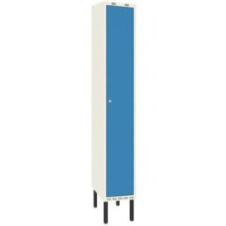 Klädskåp Sonesson, BxDxH 300x550x1900 mm, benstativ, 1 dörr i 1 skåp,