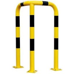 Påkörningsskydd Hörn, BxH 600x1200 mm, för utomhusbruk