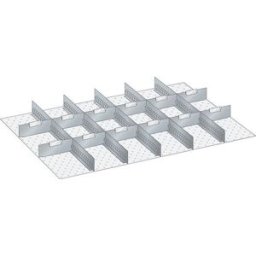 Avdelarsats Lista till lådhöjd 200mm, LxB 1023x725mm