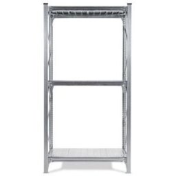 Lagerhylla Maxi, grund, BxDxH 1286x600x2500, galvade hyllplan