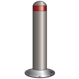 Gummipollare Konus, svart