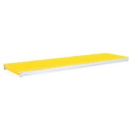 Hyllplan till Lagerhylla Flex, BxD 1500x500, gul plast