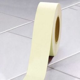 Halkskyddstejp Otta, L 18,3 m, B 50 mm, fluorescerande.