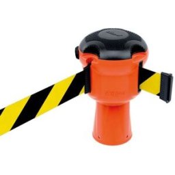 Avspärrningskassett Skipper för koner, gul/svart, längd 9 m