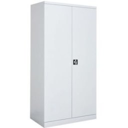 Förvaringsskåp Ljungan med extra djup, BxDxH 1000x635x1990 mm, helsvet
