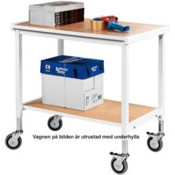 Rullbord Tjörn vitt 500x1000 mm